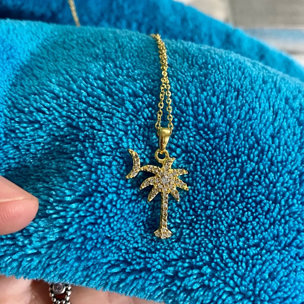 Palm Tree Necklace